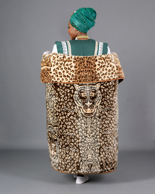Nkwana Leopard Print Blanket