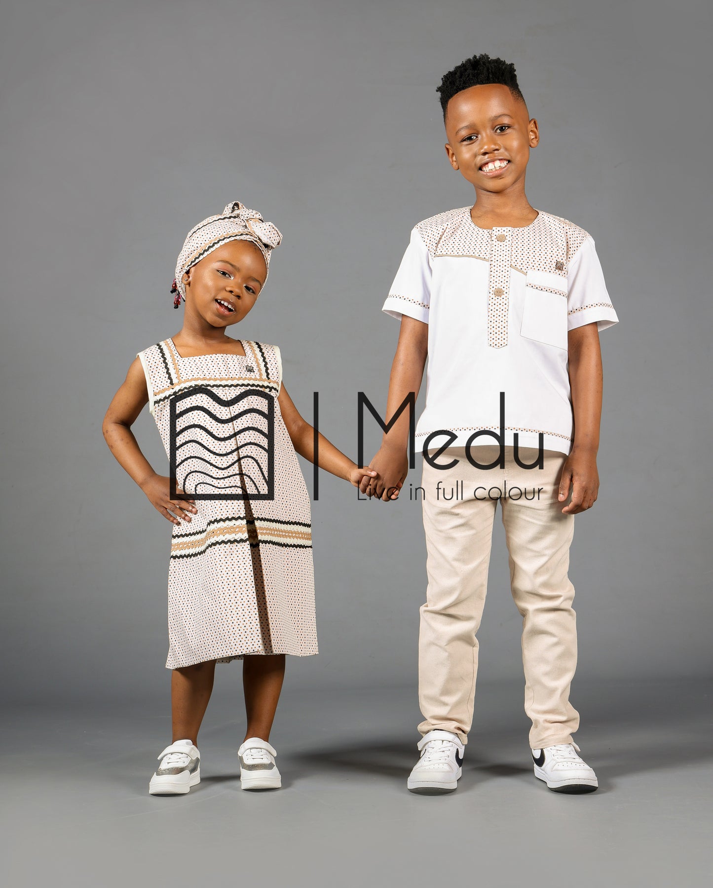 Kiddies Lerato Yele Dress Beige