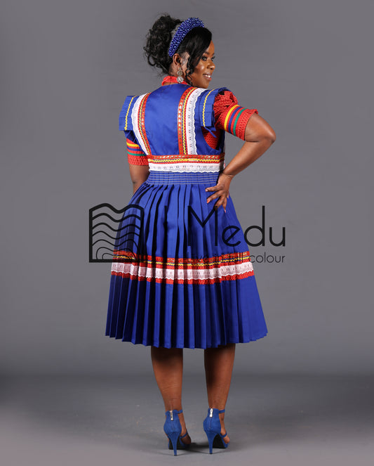 Manoko Bridal Set in Red