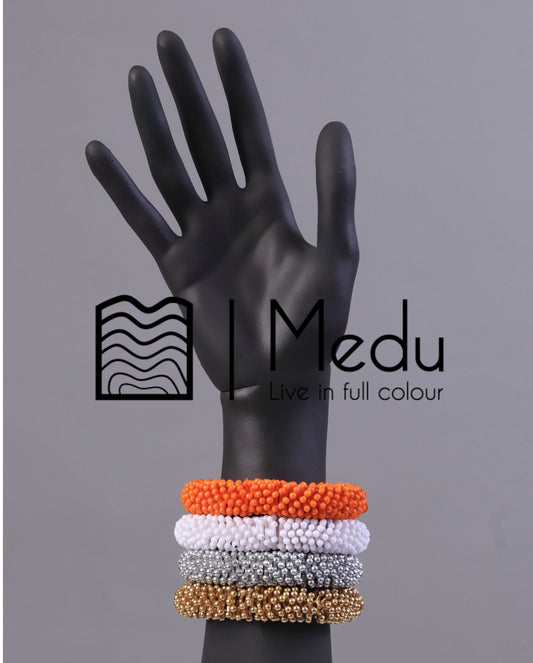 Chunky Rainbow Stack Bangles