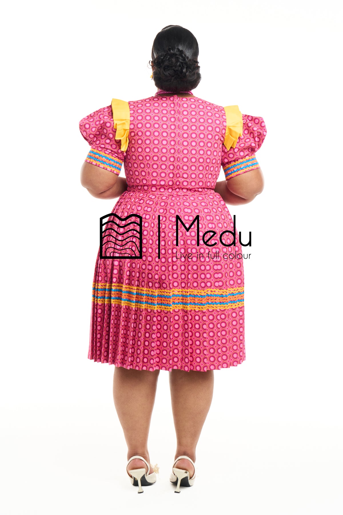 Boledi Pleated Dress Medu Pink