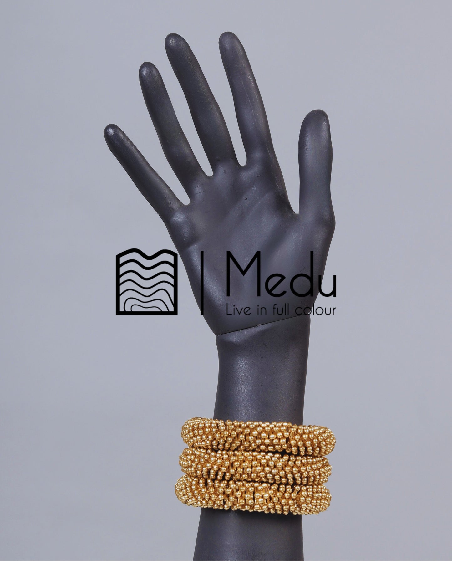 Chunky Rainbow Stack Bangles Orange Theme