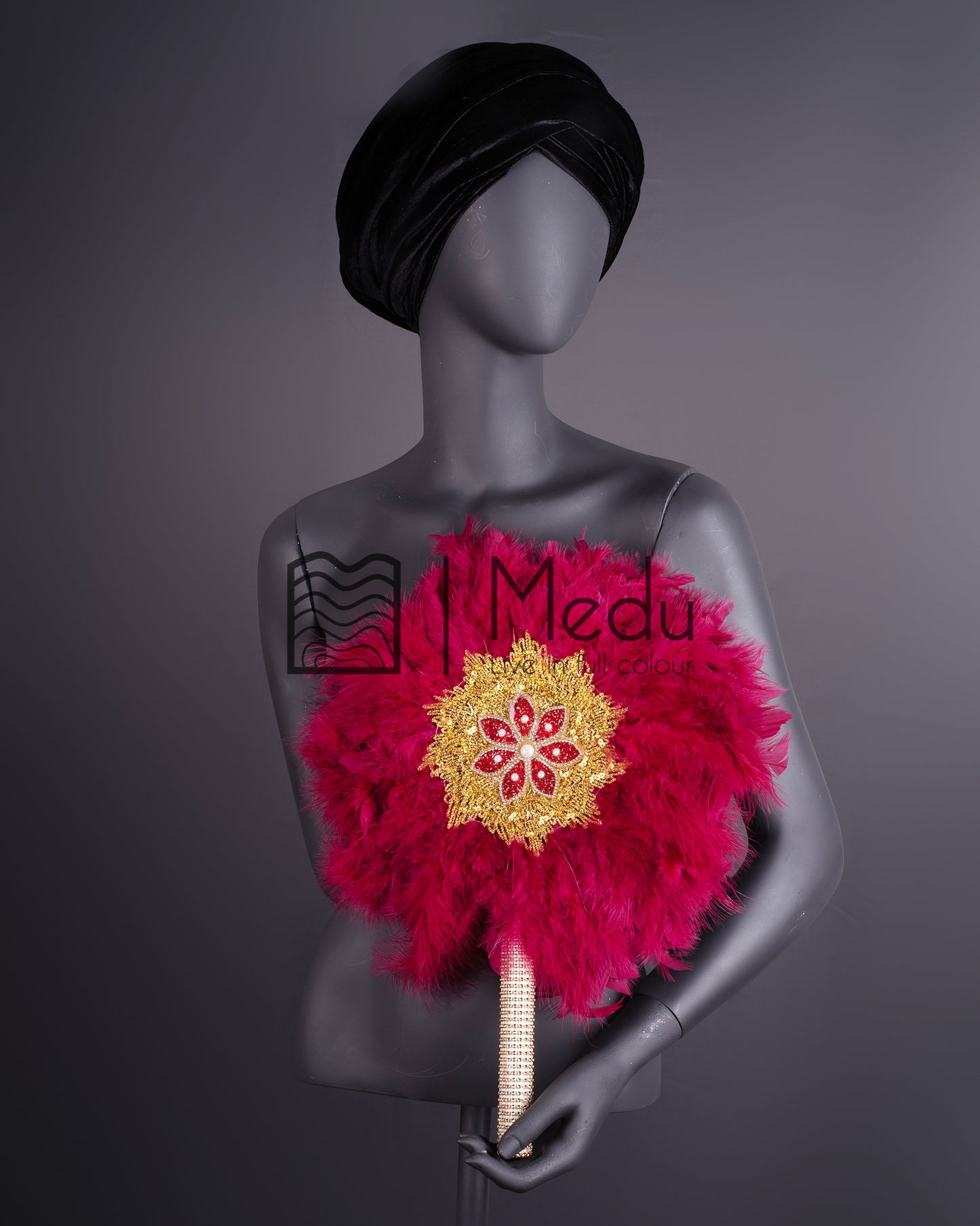 Bridal Feather Fan