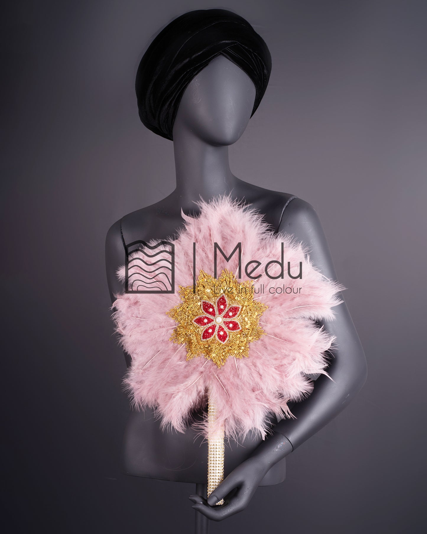 Bridal Feather Fan