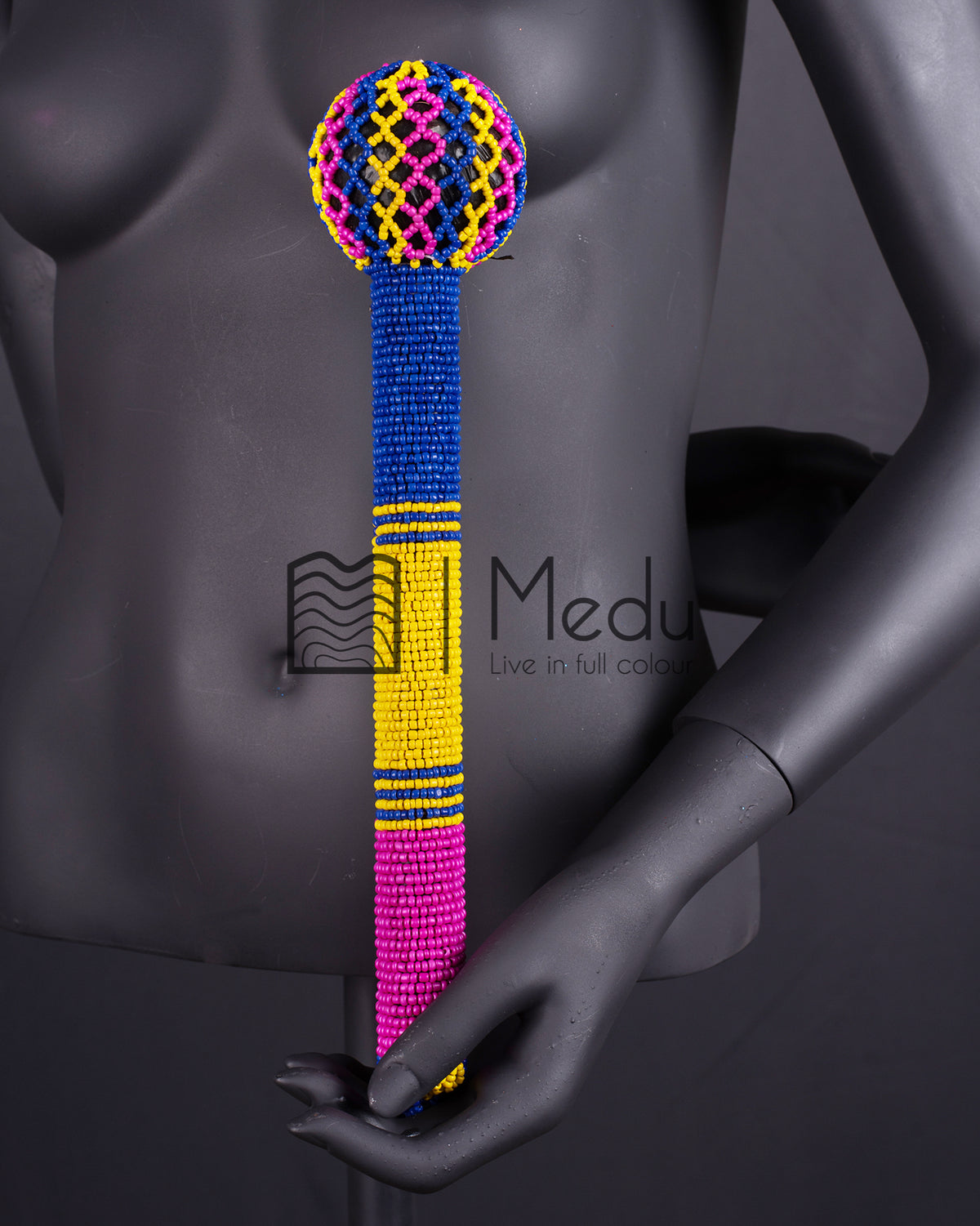 Beaded Bridal Stick Multicolour