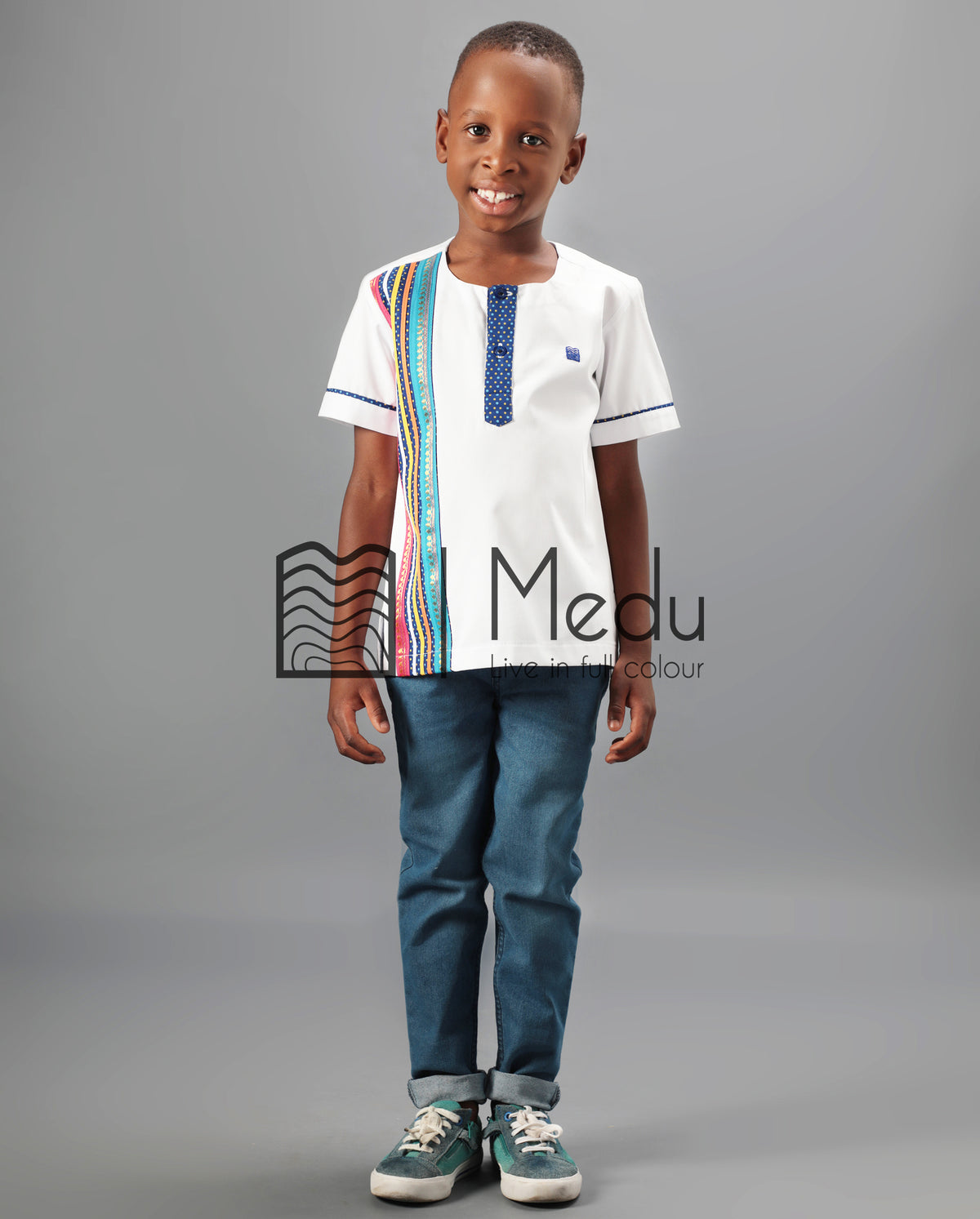 Kiddies Leano Shirt in White
