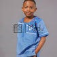 Kiddies Tlou Shirt in Turquoise