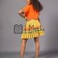 Makgabo Mini Set in Orange & Yellow