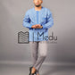 Tlou Front Yoke Shirt in Turquoise Print