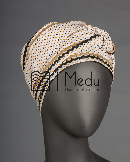 Kiddies Headwrap Manoko Beige