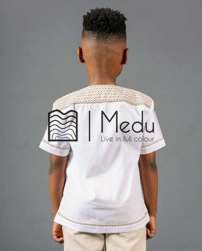 Kiddies Pule Shirt Manoko Beige