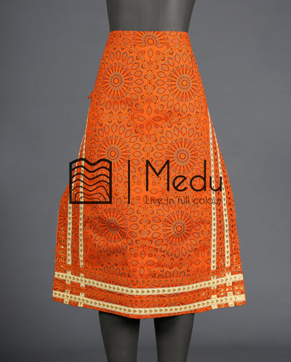 Reversible Undergarments in Orange and Beige