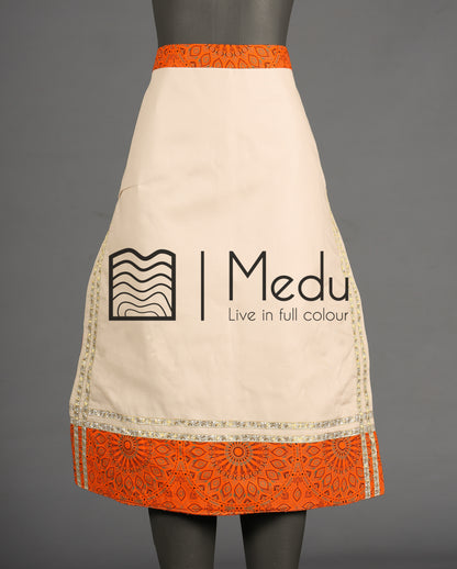 Reversible Undergarments in Orange and Beige