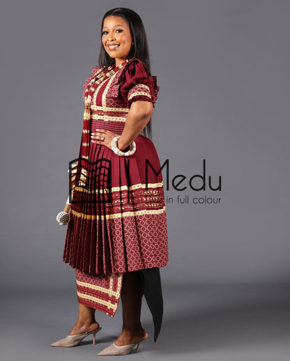 Modipadi Bridal Set in Maroon