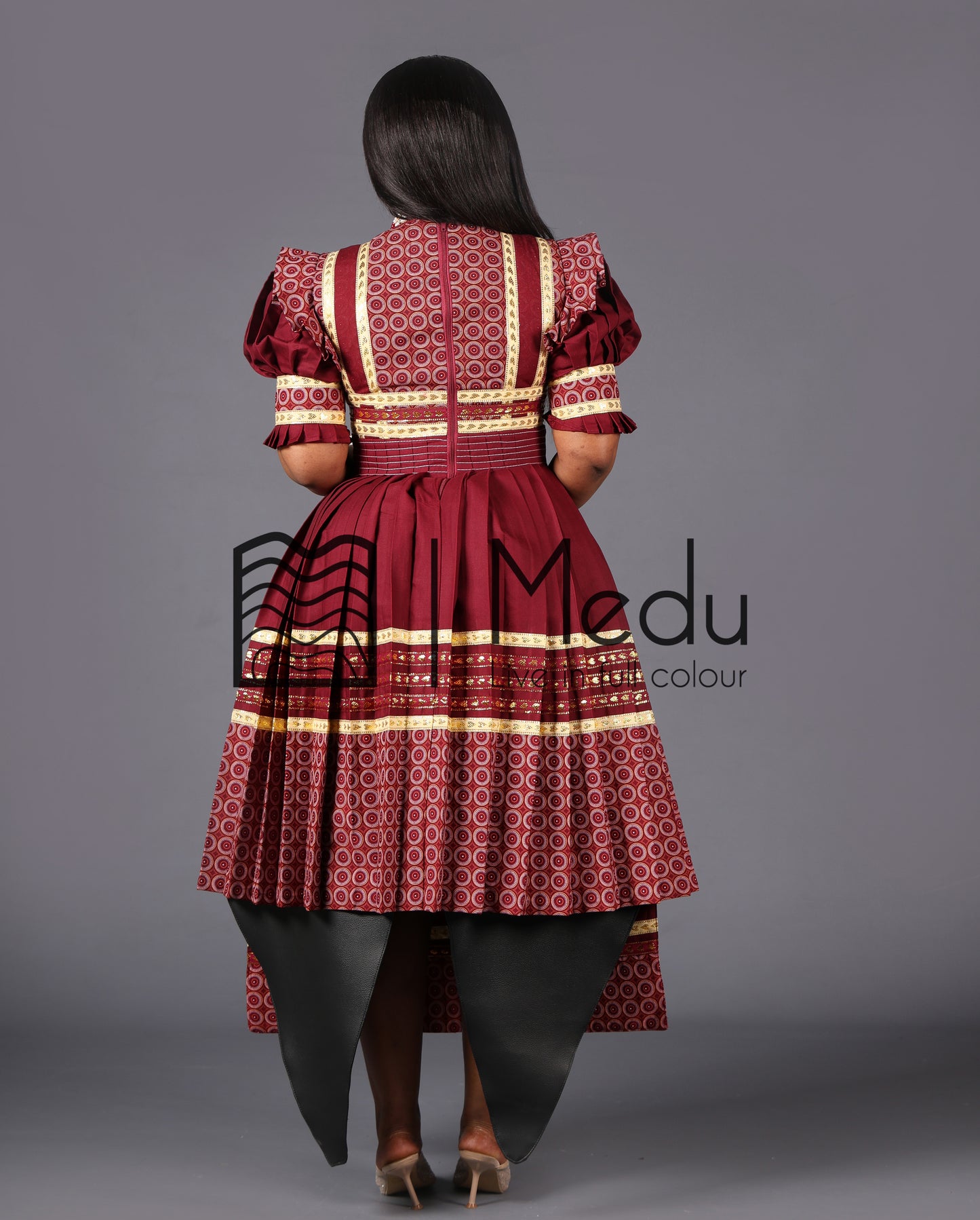 Modipadi Bridal Set in Maroon