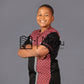 Kiddies Leano Shirt in Boledi Maroon