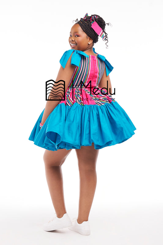 Kiddies Lupfumo Princess Dress Pink