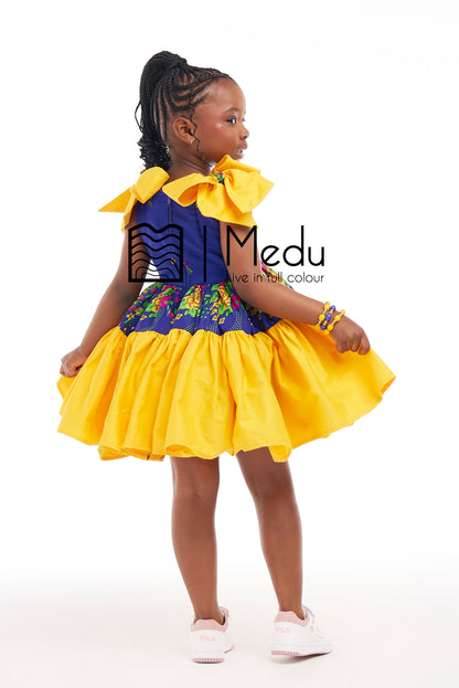 Kiddies Rifuwo Princess Dress Royal