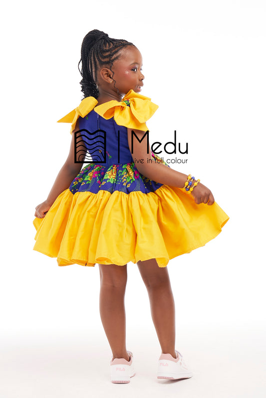 Kiddies Rifuwo Princess Dress Royal