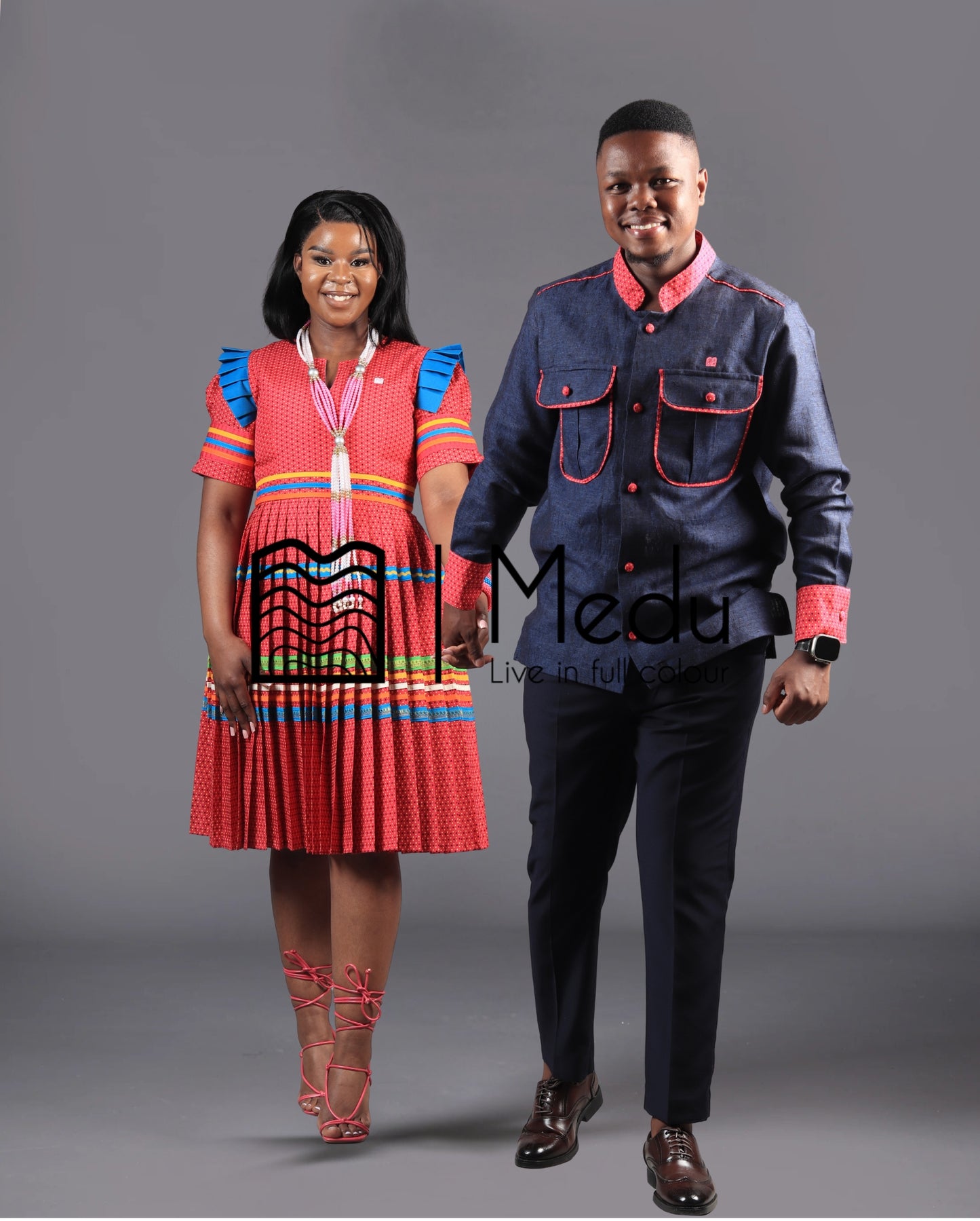 His & Hers: Manoko Pink With Kwena