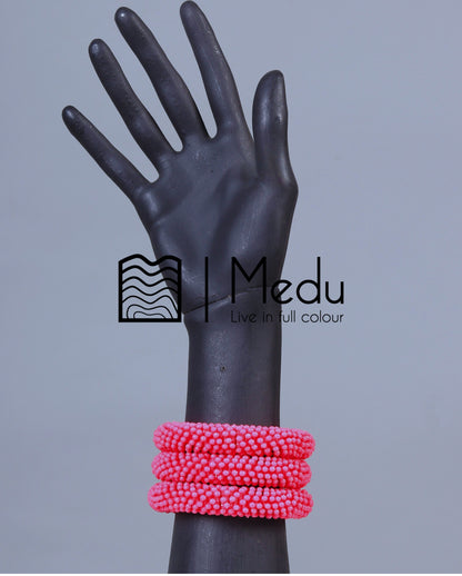 Chunky Rainbow Stack Bangles
