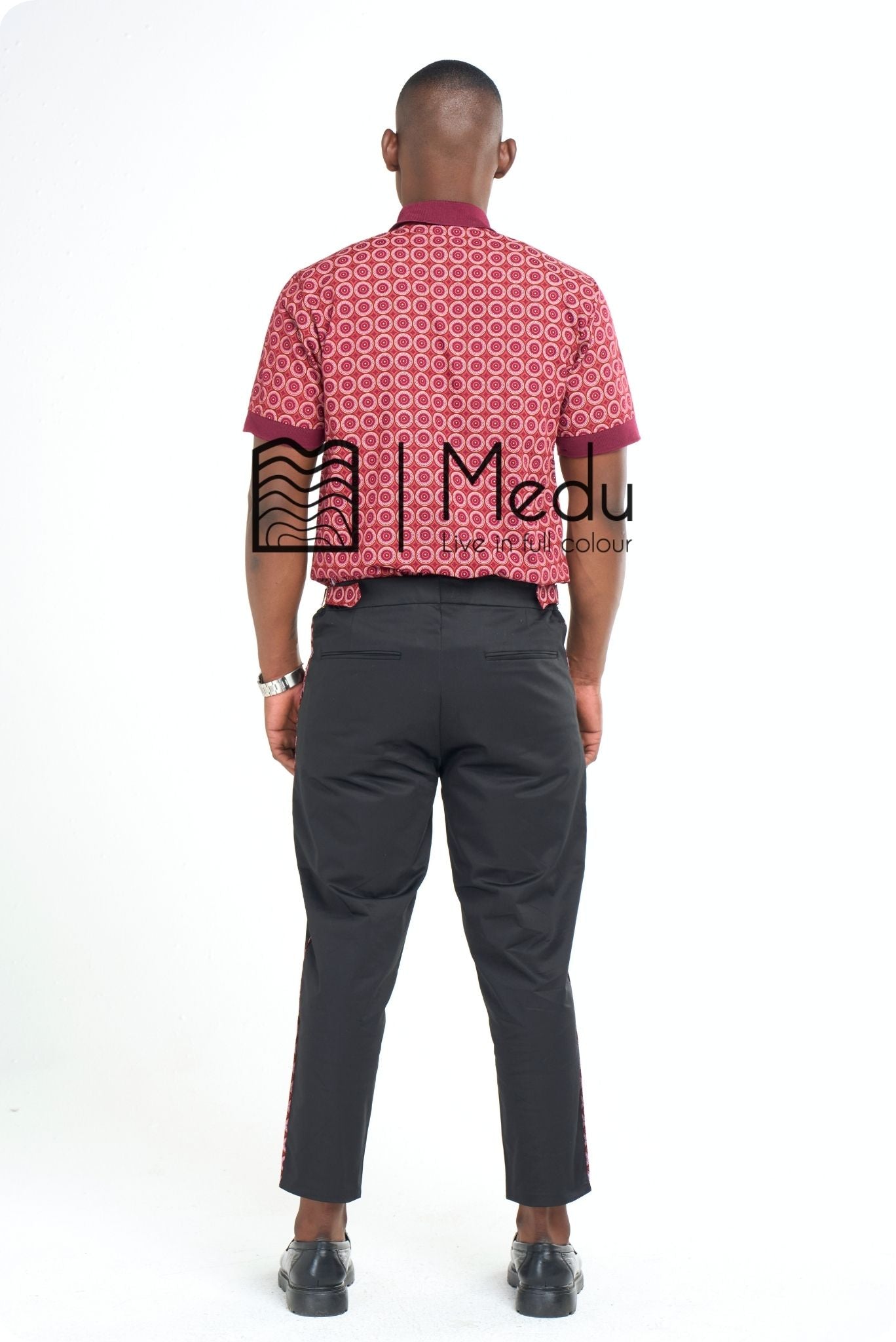 Lesiba Chino Trousers Maroon