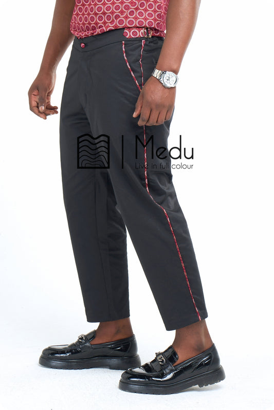 Lesiba Chino Trousers Maroon