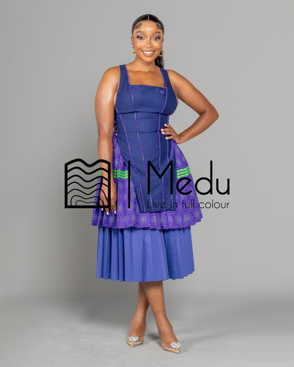 His & Hers: Motheo Bespoke Set Purple