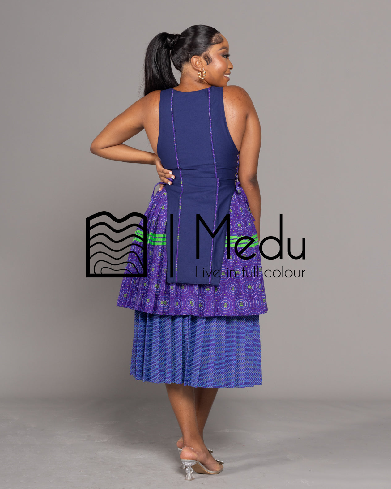 Motheo Bespoke Set Purple