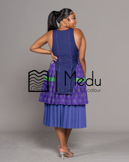 Motheo Bespoke Set Purple