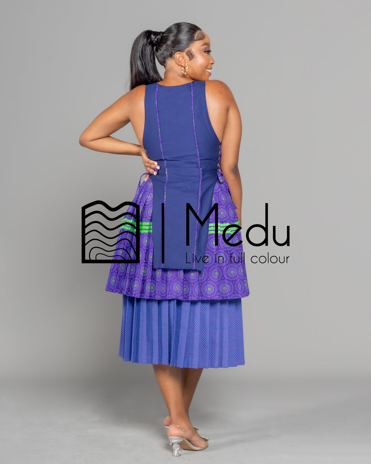 His & Hers: Motheo Bespoke Set Purple