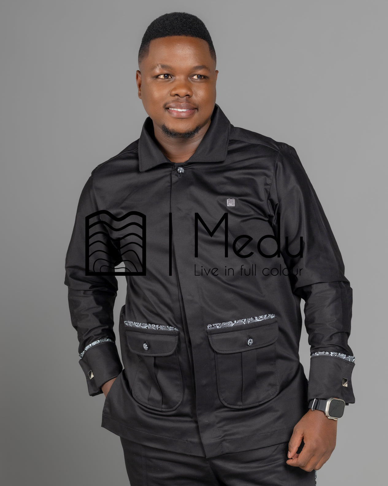 His & Hers: Motheo Bespoke Set in Black