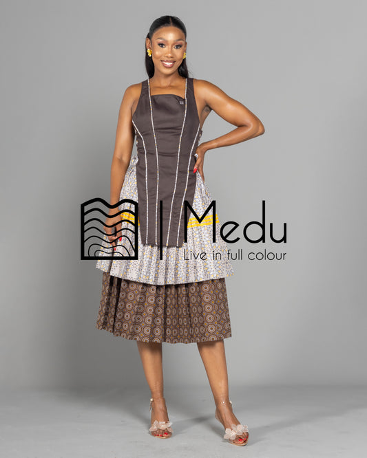 Motheo Bespoke Set in Brown