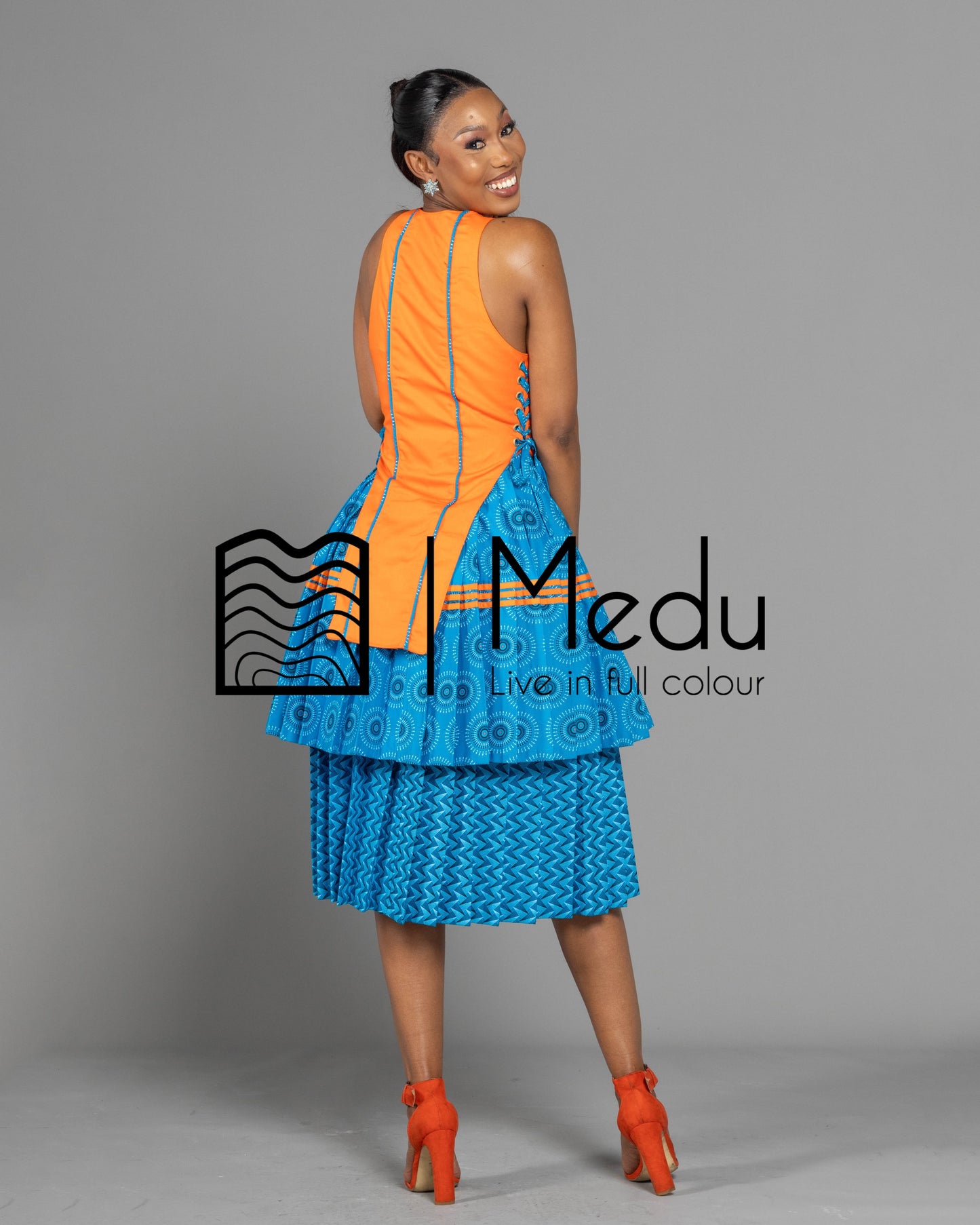 Motheo Bespoke Set Orange