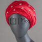 Velvet Headwrap in Red