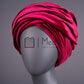 Velvet Headwrap in Maroon