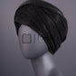 Luxe Bridal Headwrap In Black