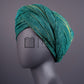 Luxe Bridal Headwrap In Green