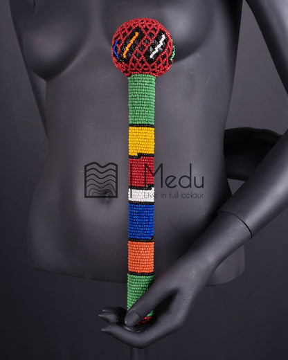 Beaded Bridal Stick Royal