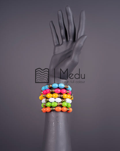 Single Line Beaded Bracelets