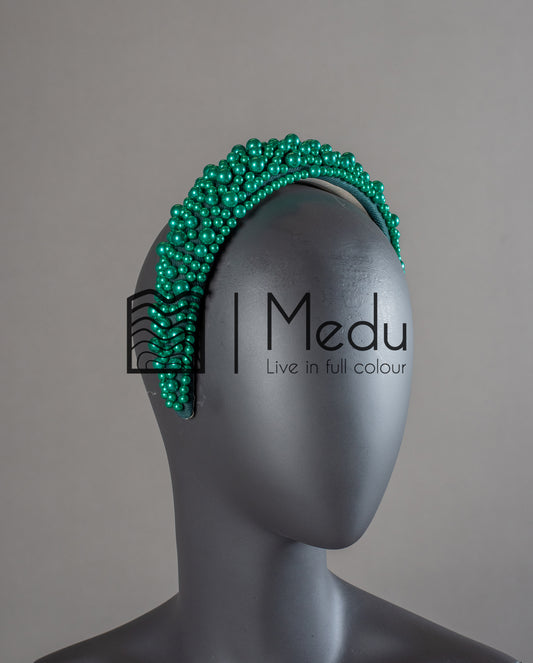 Pearl Headband Green