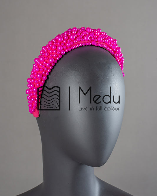 Pearl Headband Pink