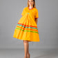 Hunadi Yele Dress In Yellow