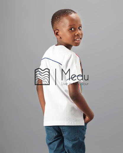 Kiddies Leano Shirt in White