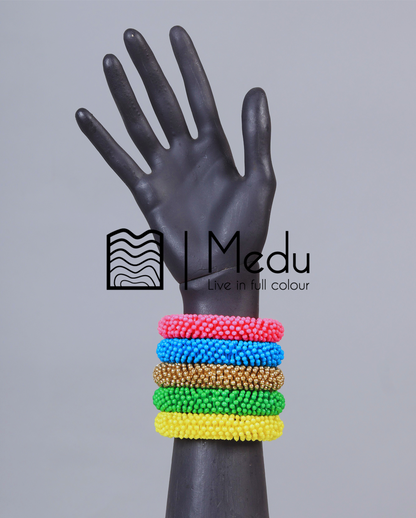 Chunky Rainbow Stack Bangles