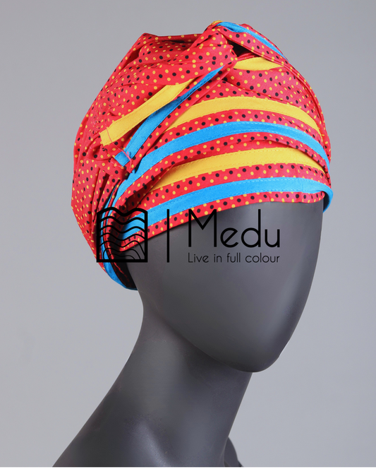 Matching Headwrap in Manoko Pink